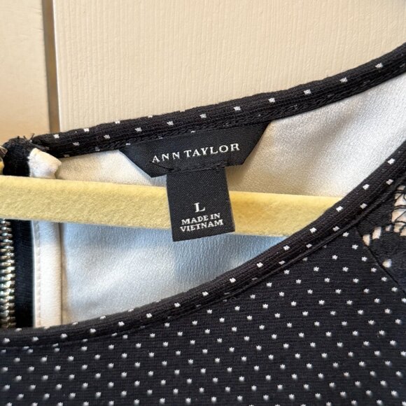 Ann Taylor Polka Dot Top - Picture 2 of 4